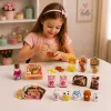 LEAN TOYS Kit de manualidades DIY decoración squishy mini dulces snacks