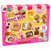 LEAN TOYS Kit de manualidades DIY decoración squishy mini dulces snacks
