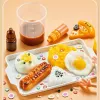 LEAN TOYS Set de manualidades creativo: desayuno decorativo squishy DIY
