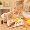 LEAN TOYS Set de manualidades creativo: desayuno decorativo squishy DIY