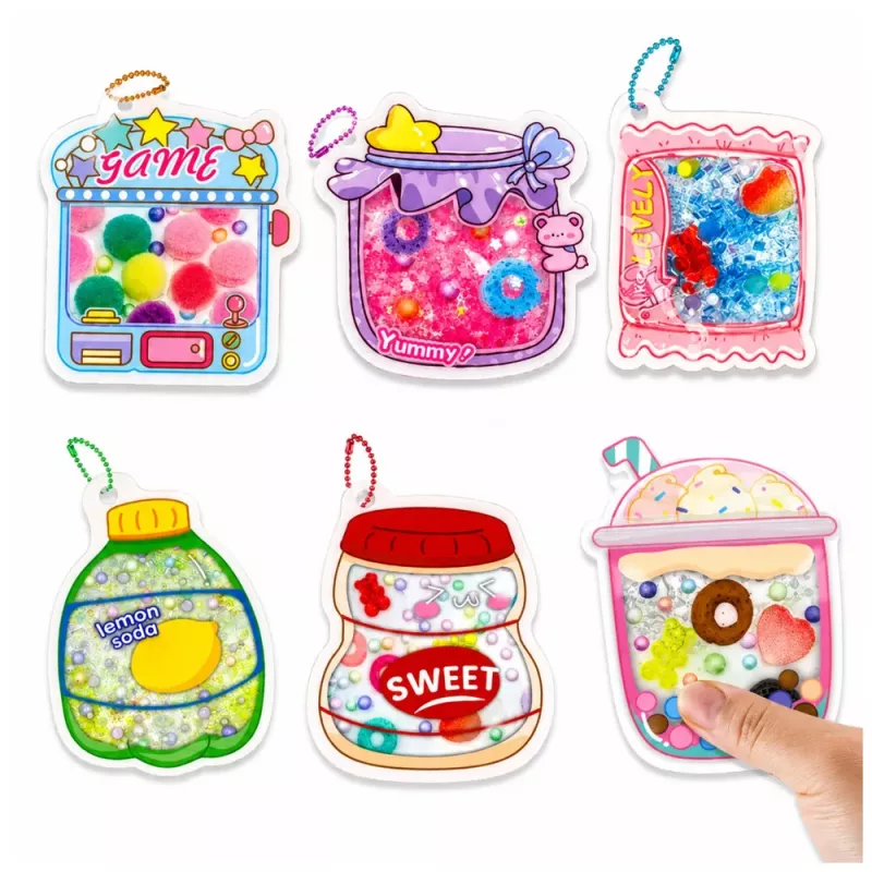 LEAN TOYS Set creativo para hacer slime jelly decorativo DIY accesorios para slime