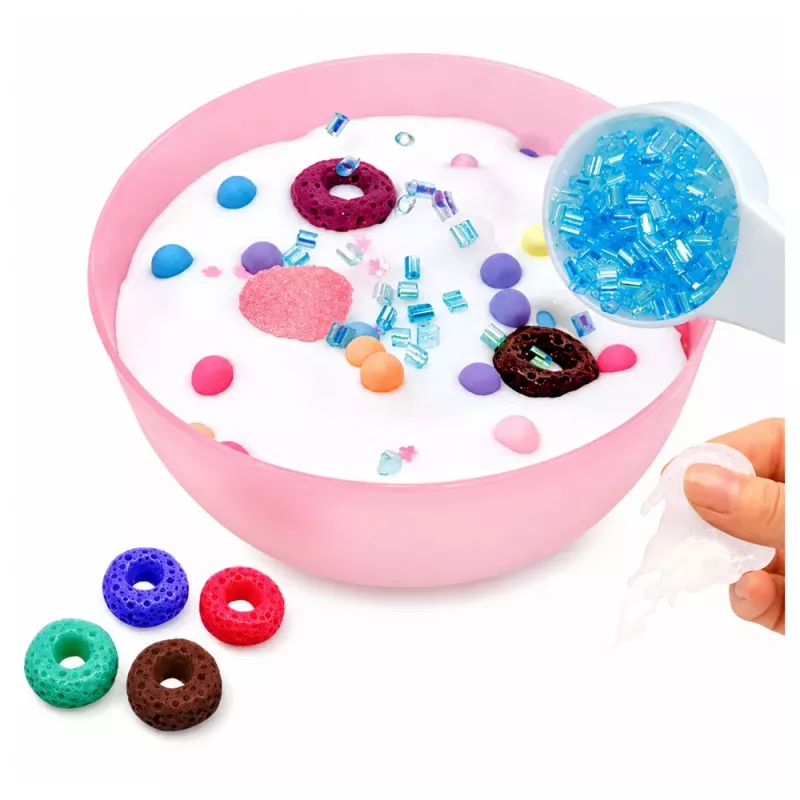 LEAN TOYS Set creativo para hacer slime jelly decorativo DIY accesorios para slime