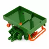 LEAN TOYS Set agrícola tractor con pinza para balas remolque heno 1:24