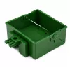 LEAN TOYS Set agrícola tractor con pinza para balas remolque heno 1:24
