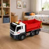 LEAN TOYS Volquete caja de carga que se abre luces y sonidos rojo