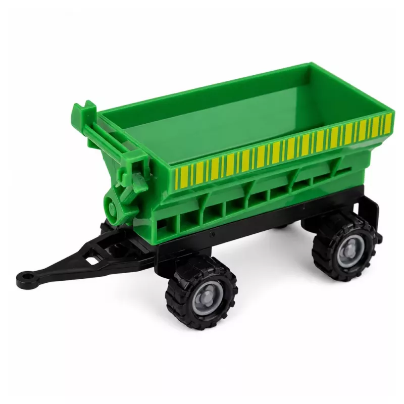 LEAN TOYS Set vehículos agrícolas tractor picadora cisterna abonadora 1:68 4 uds.
