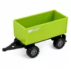 LEAN TOYS Set vehículos agrícolas tractor picadora transportador de madera 1:68 4 uds.
