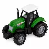 LEAN TOYS Set vehículos agrícolas tractor picadora remolque transporte 1:68 4 uds.
