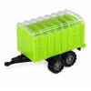 LEAN TOYS Set de vehículos agrícolas tractor picadora remolques 1:68 4 uds.