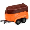LEAN TOYS Set de vehículos agrícolas tractor picadora remolques 1:68 4 uds.