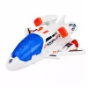 LEAN TOYS Set nave espacial satélite cápsula antena de comunicación astronauta