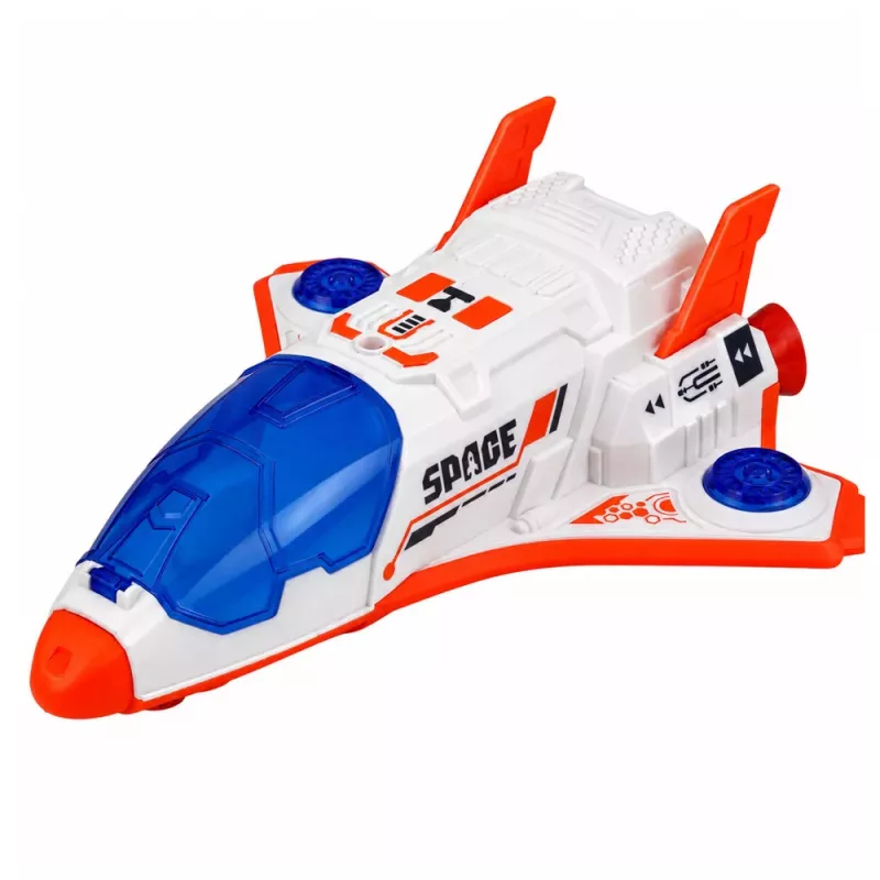 LEAN TOYS Set transbordador espacial cohete vehículo de investigación cosmonauta satélite