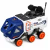 LEAN TOYS Set espacial cohete transbordador dron astronauta satélite vehículo