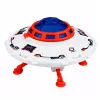 LEAN TOYS Set nave espacial OVNI cohete transbordador alienígena cosmonauta antena