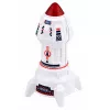 LEAN TOYS Set nave espacial OVNI cohete transbordador alienígena cosmonauta antena