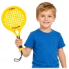 LEAN TOYS Set Deportivo para Tenis de Playa, Tenis de Jardín, Palas, Pelota de Espuma