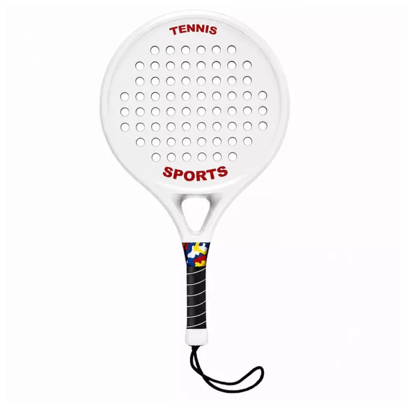 LEAN TOYS Set Deportivo para Tenis de Playa, Tenis de Jardín, Palas, Pelota de Espuma