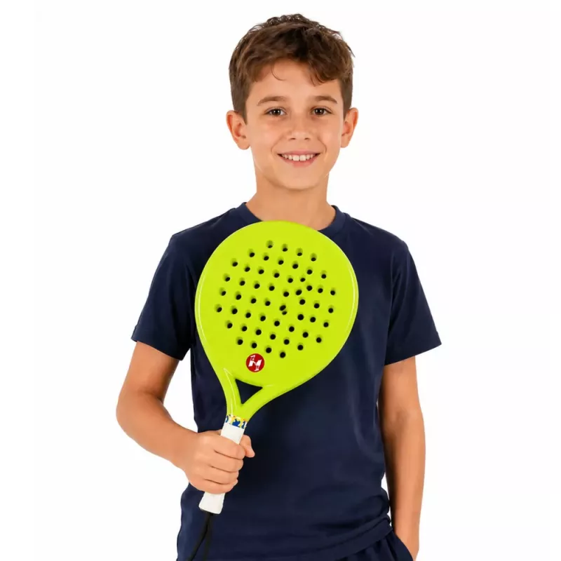 LEAN TOYS Set Deportivo de Tenis de Playa y Jardín con Palas y Pelotas de Espuma