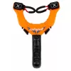 LEAN TOYS Set Deportivo de Habilidad Tirachinas con Flechas Silbadoras Naranja 15M