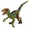 LEAN TOYS Figura de Dinosaurio Velociraptor Realista Extremidades Móviles Sonidos
