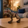 LEAN TOYS Figura de Dinosaurio T-Rex Tyrannosaurus Rex Realista Extremidades Móviles Sonido
