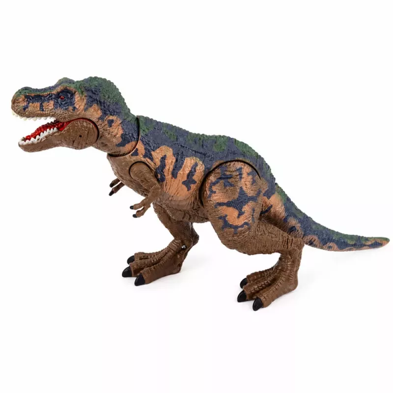 LEAN TOYS Figura de Dinosaurio T-Rex Tyrannosaurus Rex Realista Extremidades Móviles Sonido