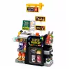 LEAN TOYS Escáner de Caja de Supermercado Dispensador de Bebidas Luces Sonidos 65 Piezas