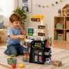 LEAN TOYS Escáner de Caja de Supermercado Dispensador de Bebidas Luces Sonidos 65 Piezas