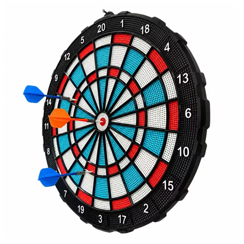 LEAN TOYS Dardos Electrónicos Soft Tip Set de Dardos 42,5 cm
