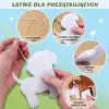 LEAN TOYS Set Creativo de Peluches de Fieltro para Coser Cuento de Hadas DIY 6 Uds.