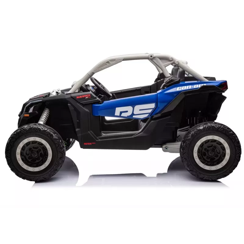 LEAN CARS Maverick CAN-AM Turbo Strong Air Coche a Batería DK-CA001 Azul y Gris Pintado