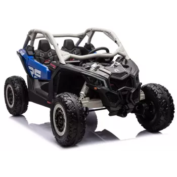 LEAN CARS Maverick CAN-AM Turbo Strong Air Coche a Batería DK-CA001 Azul y Gris Pintado