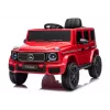 LEAN CARS Mercedes G 4x4 24V 2580 Vehículo a Batería Rojo
