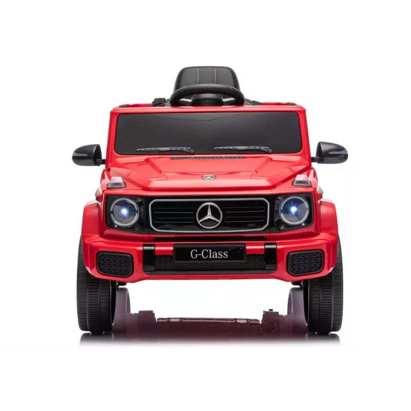 LEAN CARS Mercedes G 4x4 24V 2580 Vehículo a Batería Rojo