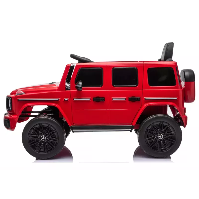 LEAN CARS Mercedes G 4x4 24V 2580 Vehículo a Batería Rojo