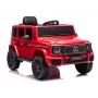 LEAN CARS Mercedes G 4x4 24V 2580 Vehículo a Batería Rojo