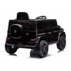 LEAN CARS Mercedes G 4x4 24V 2580 Vehículo a Batería Negro