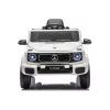 LEAN CARS Mercedes G 4x4 24V 2580 Vehículo a Batería Blanco
