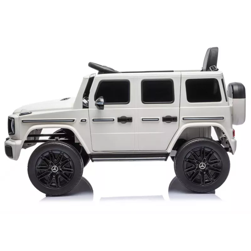 LEAN CARS Mercedes G 4x4 24V 2580 Vehículo a Batería Blanco
