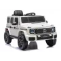 LEAN CARS Mercedes G 4x4 24V 2580 Vehículo a Batería Blanco