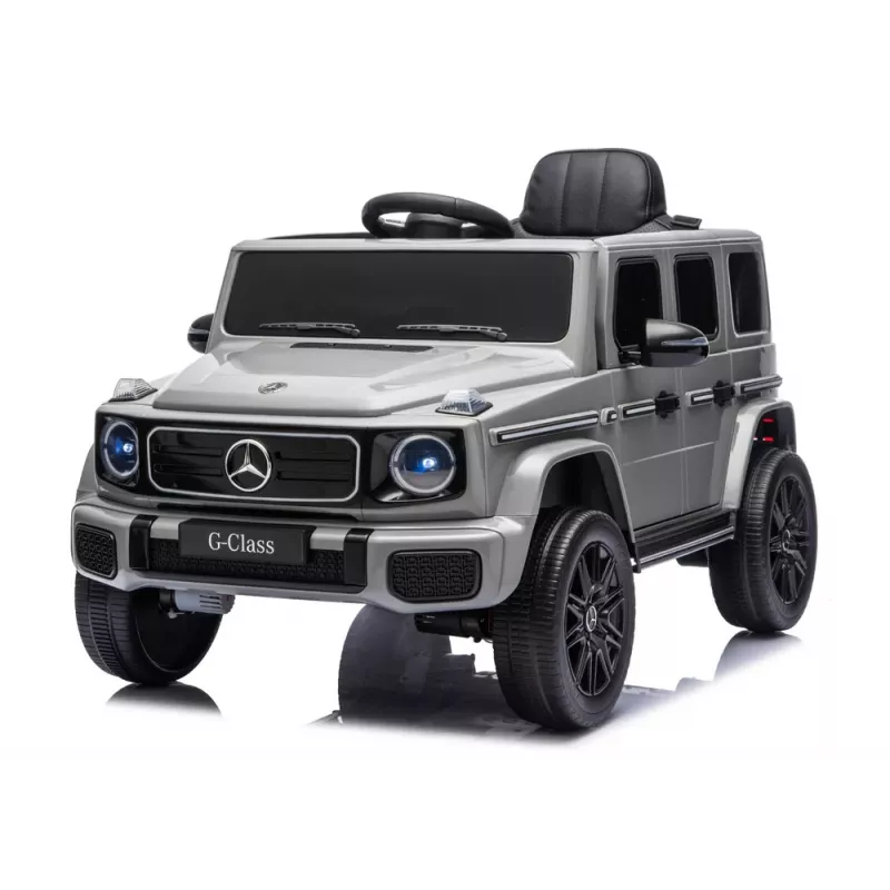 LEAN CARS Mercedes G 4x4 24V 2580 Vehículo a Batería Gris