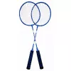 LEAN TOYS Set de Bádminton con 2 Palas, 3 Volantes y Bolsa de Transporte - Azul