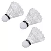 LEAN TOYS Set de Bádminton 2 Palas 3 Volantes Funda de Transporte Negro