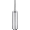 DEANTE conjunto de cepillo de inodoro de pie con soporte de acero inoxidable, negro mate