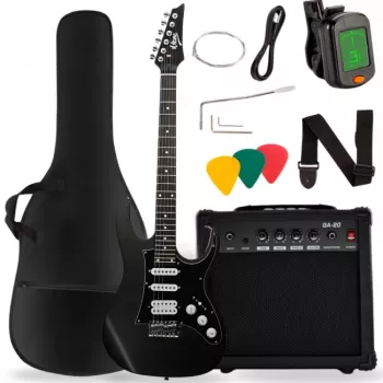 V-TONE EGA 39 MBK guitarra eléctrica 4/4 Stratocaster