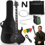 V-TONE EGS 39 MBK guitarra eléctrica 4/4 negra mate