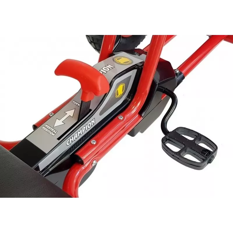 LEAN CARS Go-Cart A-18 Red kart de pedales