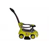 LEAN CARS Correpasillos para niños con asa para padres Mega Car 3en1 amarillo