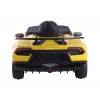 LEAN CARS Coche eléctrico infantil Lamborghini Huracan amarillo