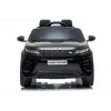 LEAN CARS Coche eléctrico infantil Range Rover Evoque negro lacado